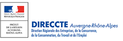 Logo Direccte Auvergne Rhône-Alpes