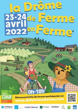 Photo de l'actualité La Drôme de ferme en ferme - 23 & 24 avril 2022
