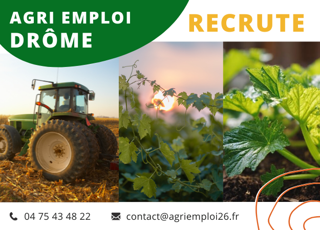 Photo de l'actualit Ouvrier agricole polyvalent H/F - AOUSTE-SUR-SYE (26)